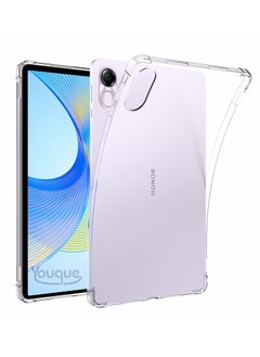 اشتري Honor Pad X9/X8 Pro 11.5 inch Case Clear, Soft TPU Ultra-Thin Cover, Full Coverage Corner Air-Cushion Shockproof Protective Bumper Case for Honor Pad X9 11.5 Inch في السعودية