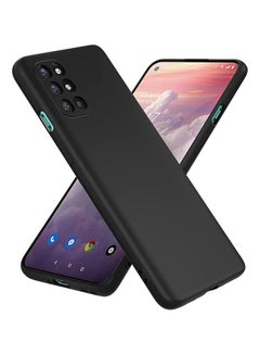 Buy Oneplus 8T Case TPU Silicone Cover Soft Flexible Rubber Protective Back Cover (1+8T) Black in UAE