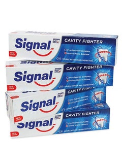 Buy Signal Cavity Fighter Toothpaste, Pack of 4-100 ml in Saudi Arabia