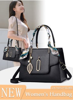 Buy Elegant Women's Handbag with Removable Shoulder Strap Large Capacity Tote Shoulder Bag Fashion Ladies Satchel Bag for Office Travel Daily Bag in UAE