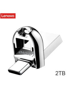 Buy Lenovo USB 3.2 USB Flash Drives 2TB Type C OTG Fold Interface 2in1 Pen Drive USB 2TB Flash Memory Stick USB Stick For Laptop Mobile in UAE