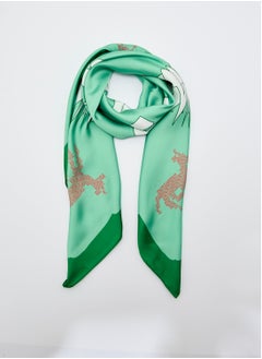 Buy Eid Al Etihad Scarf Green in UAE