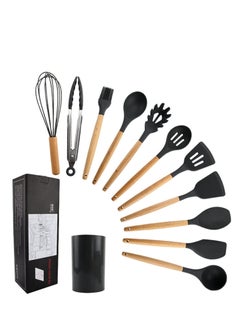 Silicone Cooking Utensils Set Heat Resistant Kitchen Utensils,Turner  Tongs,Spatula,Spoon,Brush,Whisk,Kitchen Utensil Gadgets Tools Set for  Nonstick Cookware,Dishwasher Safe