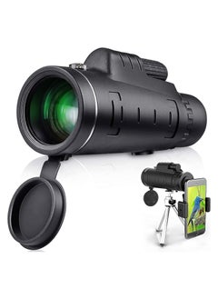 Buy COOLBABY Monocular Telescope 40X60 High Power HD Monocular Telescope with Smartphone Holder and Tripod in UAE