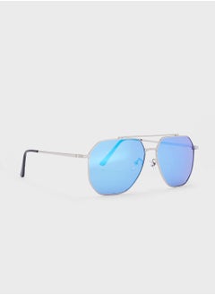 اشتري Polarized Lens Square Aviator Sunglasses في الامارات