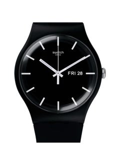 اشتري Unisex Watch Bio-sourced material Quartz MONO BLACK في الامارات