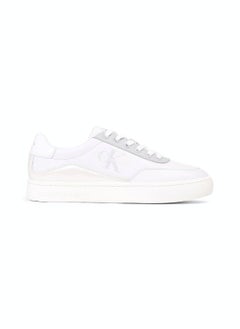 Buy Women's Leather Trainers - Leather, White in UAE