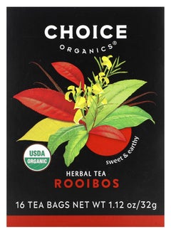 اشتري Herbal Tea Rooibos Caffeine-Free 16 Tea Bags 1.12 oz (32 g) في الامارات