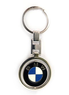 Buy Zinc Alloy Metal 3D Logo Keychain For BMW in UAE