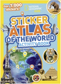 اشتري World Atlas Sticker Activity Book: Over 200 Stickers في الامارات