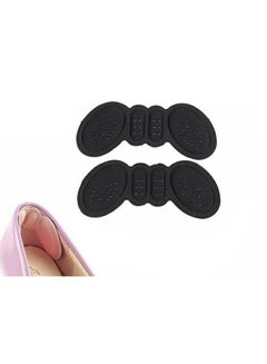 Buy Silicone/Fabric Heel Grips Liner Cushions Inserts for Loose Shoes, Heel Pads Snugs for Shoe Too Big Men Women, Filler Improved Shoe Fit and Comfort, Prevent Heel Slip and Bliste (Black)… in Egypt