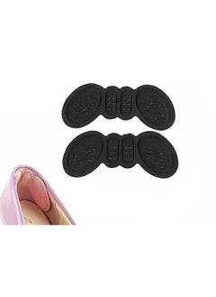 اشتري Silicone/Fabric Heel Grips Liner Cushions Inserts for Loose Shoes, Heel Pads Snugs for Shoe Too Big Men Women, Filler Improved Shoe Fit and Comfort, Prevent Heel Slip and Bliste (Black)… في مصر