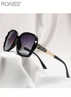 Buy Oversized Sunglasses for Women Polarized UV Protection Classic Fashion Ladies Shades in UAE