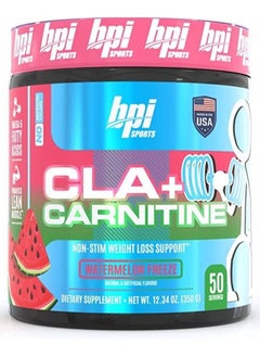 Buy BPI Sports CLA + Carnitine Watermelon Freeze 350g in UAE