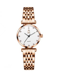 Buy Women's Analog Quartz White Dial Stainless Steel Watch-5596 in Saudi Arabia