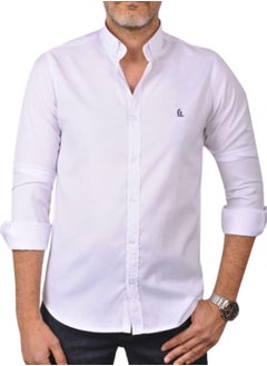 Buy White oxford casual shirt in Egypt