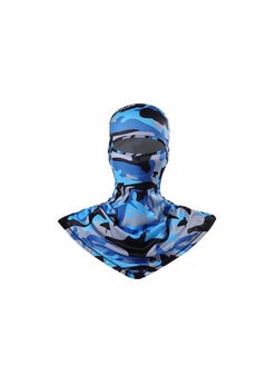 Buy Outdoor Riding Sunscreen Dustproof Breathable Quick Drying Sweat-absorbent Balaclava Cap in UAE