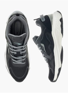 Buy Women Panelled Sports Shoes with Lace-Up Closure in Saudi Arabia