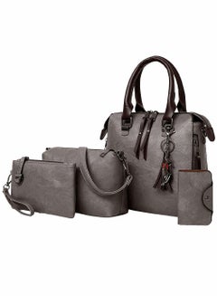 اشتري Women's Shoulder Crossbody Tote and Handbag Set Of 4 for Traveling Party Shopping Gift and Casual Use في الامارات