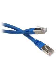 Buy RJ45 Cat-6 Ethernet Patch Internet Cable Blue/Silver in UAE