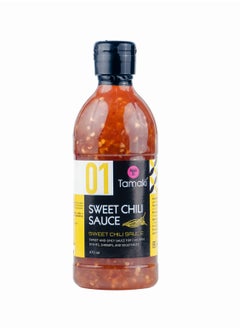 Buy Sweet Chilli Sauce - 470 ML - Authentic Thai Recipe - 49% Chilli Peppers - Rich Sweet and Spicy Aroma - Specialized Dispenser Bottle in UAE