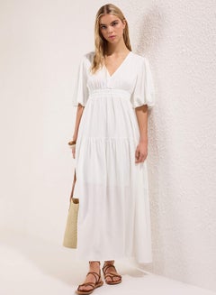 chinese dress ladies Bedouin linen blend kaftan dress – The Gallery