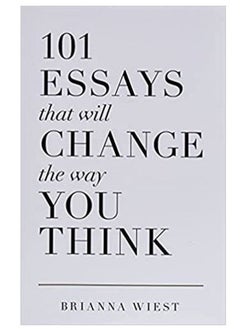 Buy 101 Essays That Will Change The Way You Think Paperback in Egypt