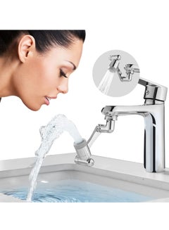 Buy 1080 DEGREE Swivel Faucet Extender Universal Sink Water Aerator 2 Mode Splash Filter Extension in UAE