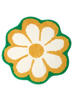 Buy Bath Mat Floral Pattern 65 Cm in Saudi Arabia