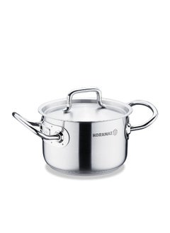 Buy Korkmaz Gaster Proline Stainless Steel Pot, model 14 cm in Saudi Arabia