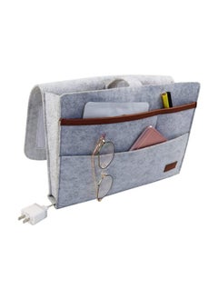 اشتري SYOSI, Felt Bedside Hanging Storage Bag, Anti-Slip Sofa Book Organizer, Home Newspaper Holder, Roomly Enough with One Main Pocket and 3 Small Pockets في الامارات