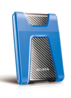 اشتري قرص صلب خارجي ADATA HD650 متين بسعة 1 تيرابايت | القرص الصلب المضاد للصدمات | أزرق في الامارات