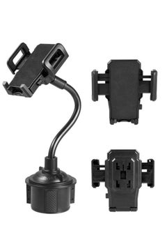 Buy Car Cup Holder phone Mount base installation and rotatable 360 degrees in Saudi Arabia