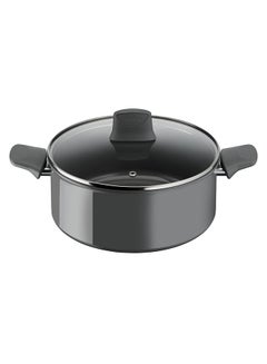 Buy Tefal Renewal Cooking Pot 24 Cm Non-Stick Ceramic Coating Eco-Designed Recycled Healthy Cooking Stewpot Thermo-Signal™ Safe Cookware Made In France All Stovetops Including Induction in UAE