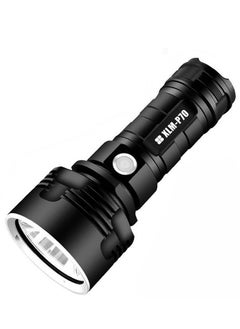 اشتري Rechargeable LED Flashlights High Lumens,3000 Lumens 50W Super Bright Tactical Handheld Flash Light,Powerful Emergency Linternas,Zoomable,Waterproof,Long Lasting,for Hiking Camping Gift في السعودية