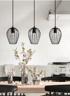 اشتري Jaula  Line Chandelier  - Black في مصر