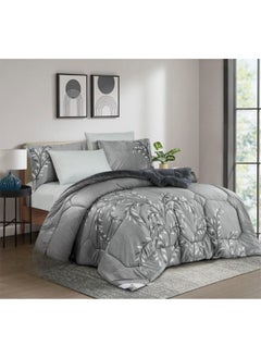 Buy Winter Duvet Set With Two Sides Made Of Sturdy And Soft Fabric With Heavy Filling 4 Pieces Single Size in Saudi Arabia