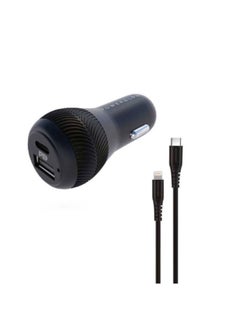 اشتري Car charger with cable for iPhone with PD input from Powerolgy في السعودية