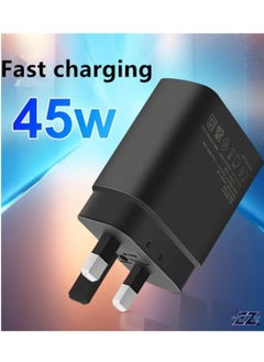 اشتري "Compact 45W Super Fast Charging Adapter: USB-C Power Supply for Samsung Devices" في الامارات