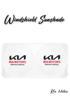 Buy Ultimate Protection and Style Car Windshield KIA motors Sunshade Keep Your Vehicle Cool and Shielded from Harmful UV Rays in Saudi Arabia