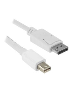 Buy Display Port To Mini Cable White in UAE