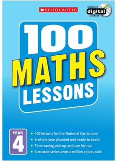 Buy 100 Maths Lessons: Year 4 in UAE