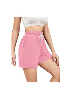 Buy Plain Basic High-Rise Shorts in Egypt