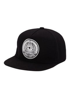 اشتري High Quality Adjustable Pure Cotton Fabric Baseball Cap Men Women Personality Hat Black في السعودية