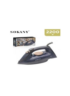 Buy Steam Iron With Ceramic Soleplate - 2200W - (SL-6699) in Egypt