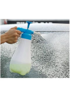 Buy Car Hand Pump Sprayer Durable Cleaning Foam Nozzle Sprayer Bottle For Auto Washing for Car, Automotive and Home 1.8L High Pressure Car Cleaning Sprayer in Saudi Arabia