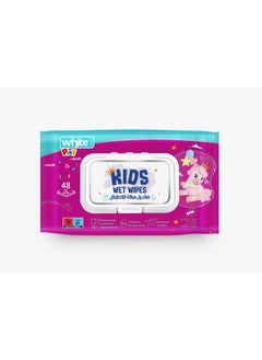 Buy 48-Piece Kids Wet Wipes in Egypt