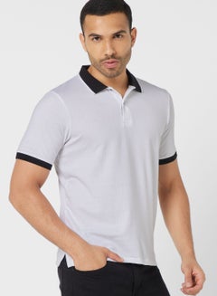 Buy Jacquard Polo Shirt in UAE