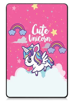 Buy Protective Flip Case For Huawei MatePad 11.5 2023 With Trifold Stand Auto Wake Sleep Shockproof Cover cute unicorn in UAE