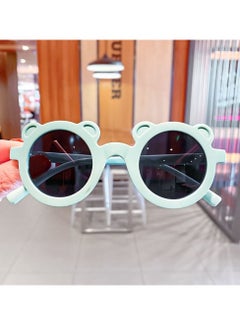 اشتري Summer round frame bear children's sunglasses في السعودية